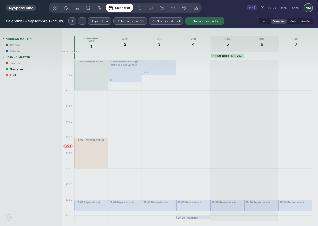 Calendrier
