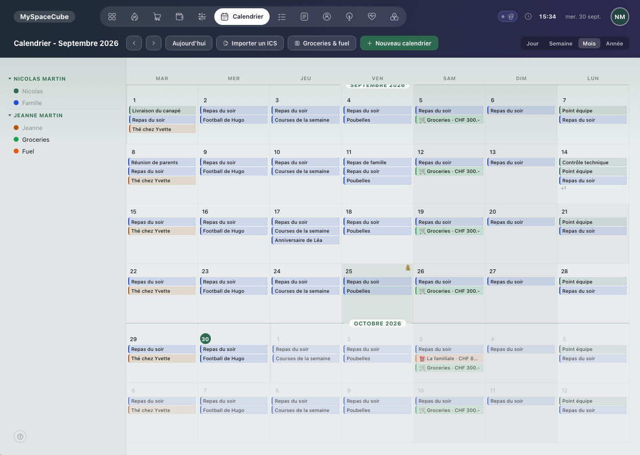 Calendrier